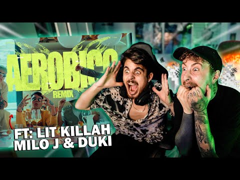 EDITORES REACCIONAN a BHAVI x DUKI x MILO J x LIT KILLAH   AEROBICO REMIX