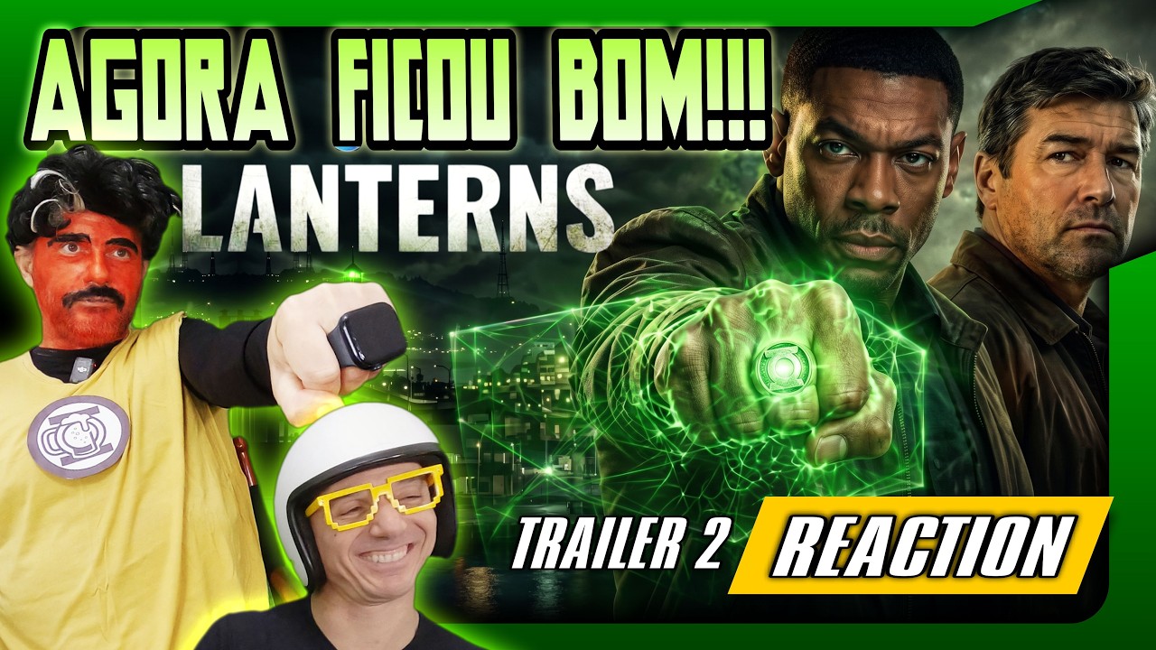AGORA FICOU BOM!!  TRAILER 2 DE LANTERNAS SALVOU A SÉRIE?! 🟢😱 #lanterns