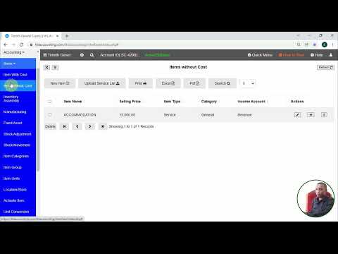 5 ITEMS PART A THL ACCOUNTING PACKAGE VIDEO TUTORIAL