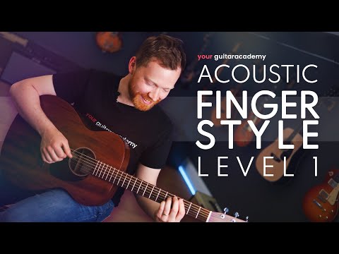 Acoustic Fingerstyle Guitar Level 1 [Course Introduction] Learn Acoustic Fingerstyle Guitar