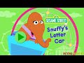 Snuffy S Letter Car Sesame Street Retro Gaming