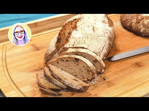 Meine Familie liebt es! Ur-Dinkelbrot mit Brühstück - ganz einfach Zuhause Brot backen