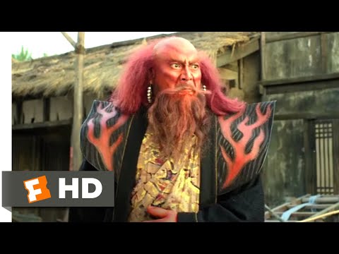 The Thousand Faces of Dunjia (2017) - The Fire Master Attacks Scene (8/10) | Movieclips