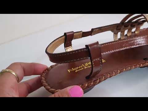 Sandália em Couro legítimo. Linha confort. www.sandaliasconfort.com.br