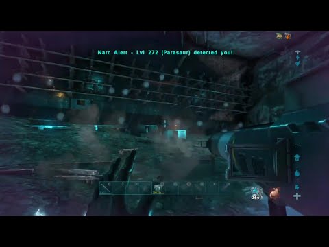 Online raiding an island pearl cave | ARK