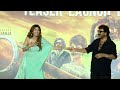 Shilpa Shetty V Ravichandran Dance KD The Devil Teaser Launch Event In Bangalore