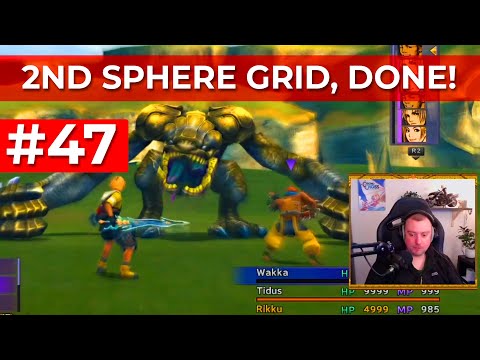 Final Fantasy X PS4 Platinum Walkthrough - The Sphere Grid Grind Continues! Part 47