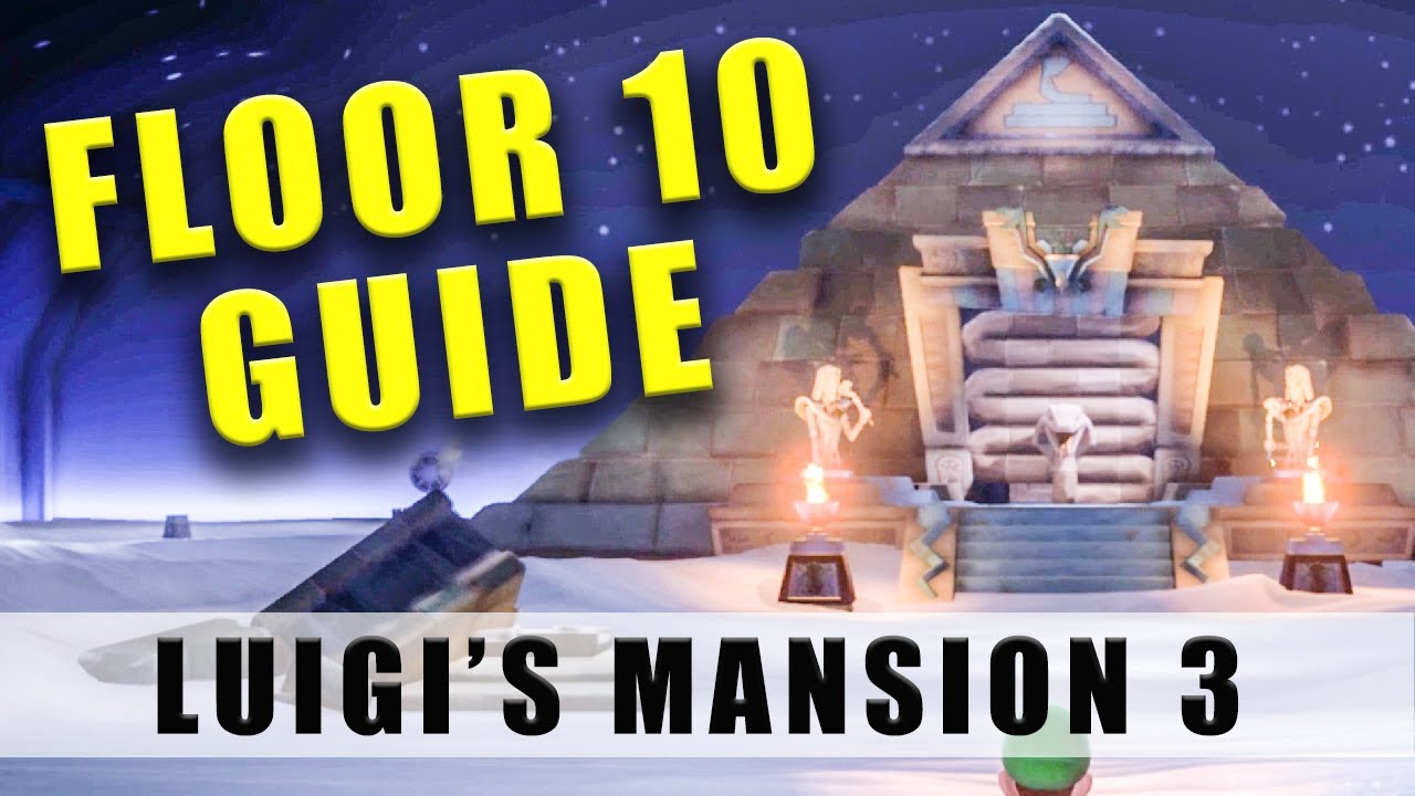 Watch Luigi's Mansion 3 Floor 10 Walkthrough - 100% 10F Tomb Suites guide & how to get out of the Pyramid Now Luigi's Mansion 3 Floor 10 Walkthrough - 100% 10F Tomb Suites guide & how to get out of the Pyramid