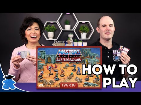 Masters of the Universe: Battleground - Official How to Play Board Game