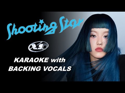 XG - SHOOTING STAR - KARAOKE  with BACKING VOCALS