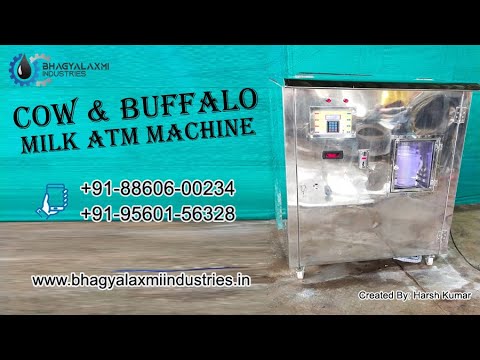 Cow Buffalo Milk ATM Machine