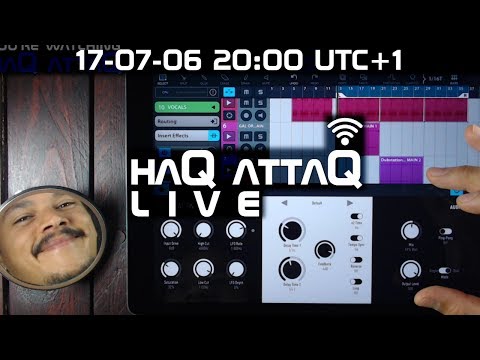 Dubstation 2 by Audio Damage for iPad AUv3 │ Cubasis 2 │ haQ attaQ LIVE ep 14