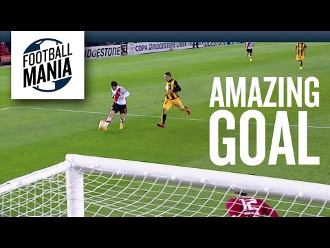Amazing Goal - Rodrigo Mora (River Plate) vs. Guaraní