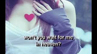 WILL YOU WAIT FOR ME - (Kavana / Lyrics)