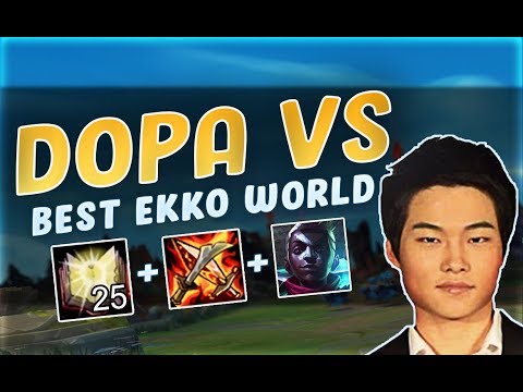 DOPA gets STYLED ON by worlds best EKKO - XIAO LAO BAN | Midbeast review