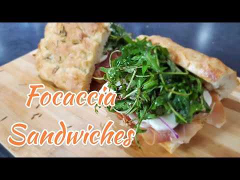 The Olive Oil Co Kitchen - S4 Ep1 ~ Sanduíches Focaccia