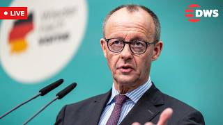 LIVE: German Chancellor Merz & EU Council President Costa Speak Ahead 