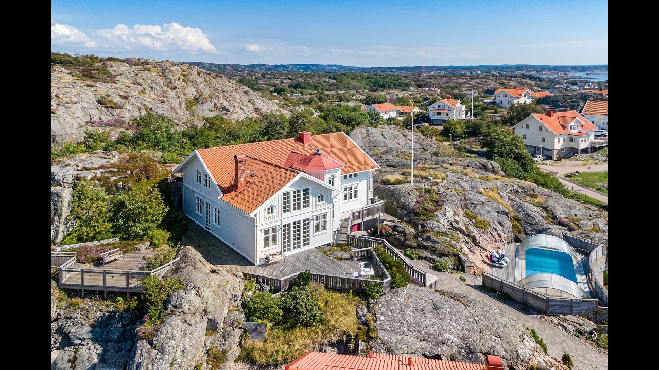 6 rum Villa på Källelia 17 Hälleviksstrand Orust kommun - video