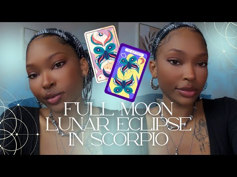 FULL MOON LUNAR ECLIPSE IN SCORPIO ✯ PICK A CARD READING ✯ POWERFUL RELEASE & TOWER MOMENTS ✯