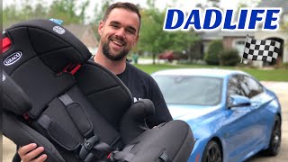 Graco Tranzitions 3 in 1 Harness Booster Seat ~ Child Car Seat for a Sports Car?!? BMW M4