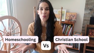 Homeschool vs. Private Christian School — Our Honest Experience