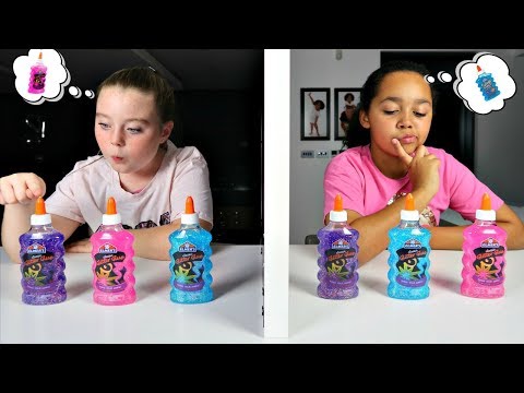 TWIN TELEPATHY SLIME CHALLENGE!!