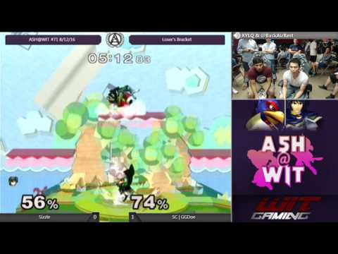 SC | GGDoe (Falco) vs Sizzle (Marth) - ASH@WIT #71 Melee Loser's Bracket