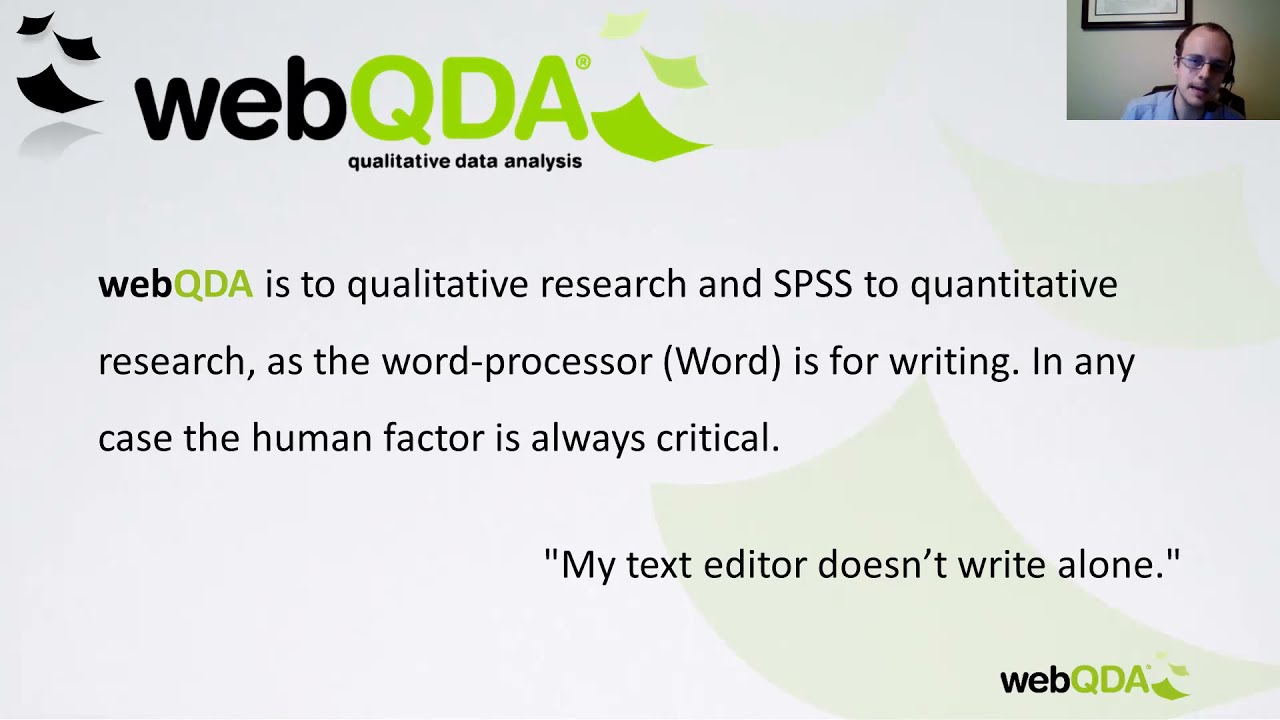 Demo Session Literature Review with webQDA: better organization, faster process, stellar results