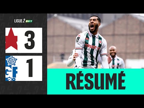 RED STAR FC - GRENOBLE FOOT 38 (3-1) - highlights - Week 16 - Ligue 2 BKT 24/25