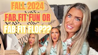 FAB FIT FUN FALL 2024 UNBOXING | FAB FIT FUN OR FAB FIT FLOP? | HOTMESS MOMMA MD