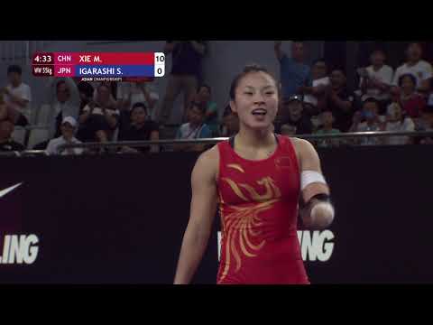 GOLD WW - 55 kg: M. XIE (CHN) v. S. IGARASHI (JPN)