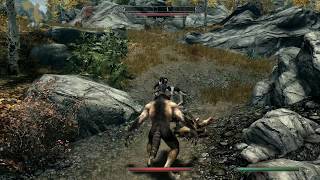 Skyrim - Inigo Reacts to Werewolf Again