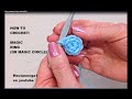 How to Crochet the  MAGIC RING or the Magic Circle, easiest method!