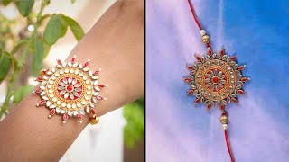 Trendy!.. Rakhi Making At Home #DIYRakhiMaking #MeraBhaiTu #Shorts