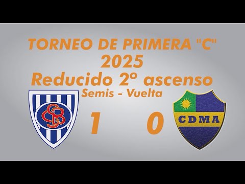Primera "C" 2025 - Reducido 2º Ascenso - Semi - Vuelta - Sportivo Barracas 1 Alem 0 - Resumen