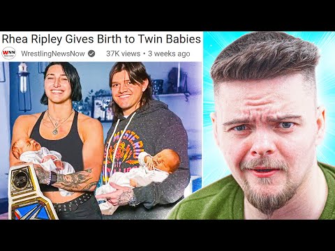 RHEA RIPLEY GIVES BIRTH TO TWINS?! 😭
