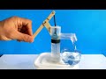 How To Make A Hand Water Pump Using Syringe Syringe Pump