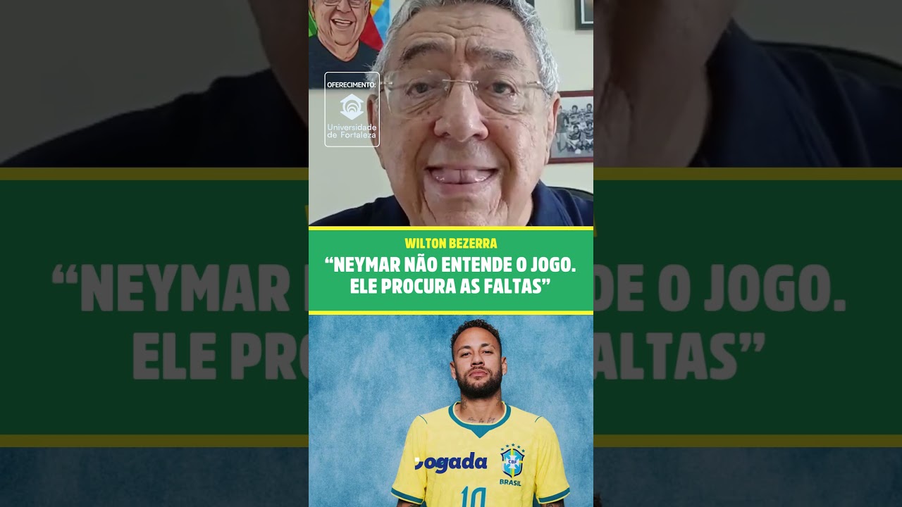 Imagem da notícia Opinião | 'Neymar não entende o jogo. Ele procura as faltas'