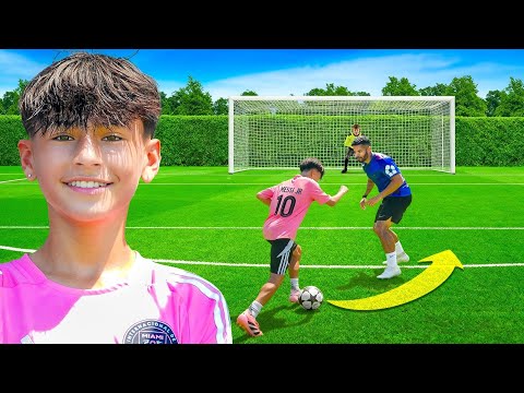 HOW GOOD IS KID MESSI?!