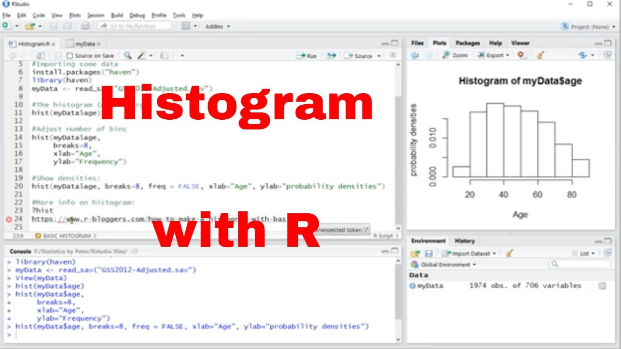 R - Basic Histogram