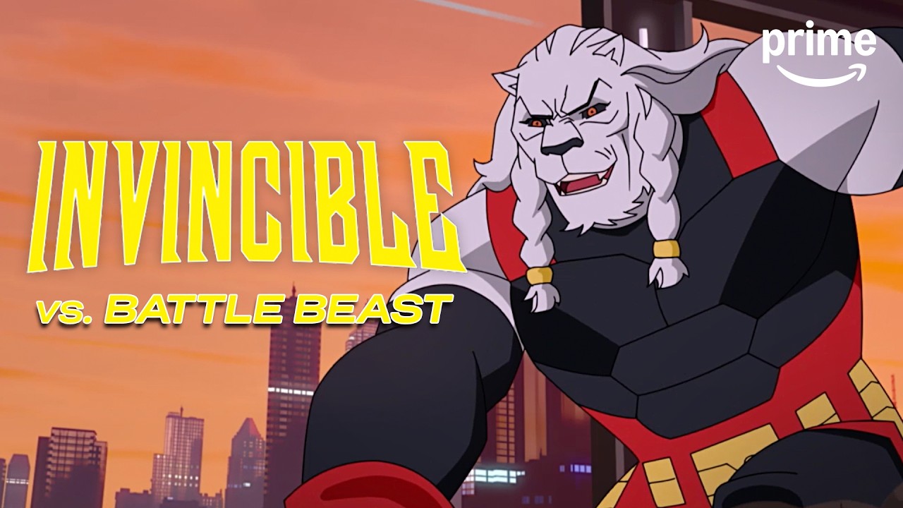 Invincible vs. Battle Beast | Invincible Season 1 | Clip | Prime Video