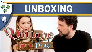 Village: Inn and Port expansions unboxing