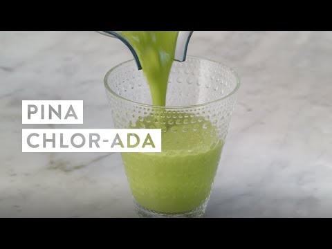 How To Make A Pina Chlor-ada Wellness Drink