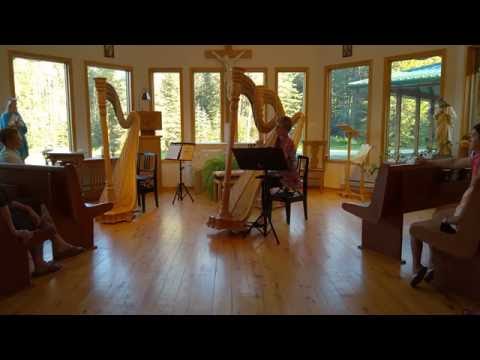 Marcel Tournier - Sonatine Pour Harpe Op.30, Second Movement