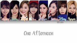 GIRLS’ GENERATION (소녀시대) SNSD – ONE AFTERNOON (어떤 오후) Lyrics Color Coded [Eng/Han/Rom]