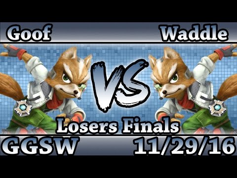 GGSW 9 - Goof (Fox) Vs Pulse | Waddle (Fox) Smash Wii U Losers Finals - Smash 4