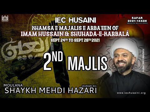 Sheikh Dr. Mehdi Hazari | 17th Safar 1443 H | FM 99.01