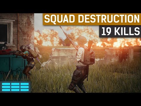 19 Kill Destruction | PUBG Squad Game w/ Liquid Sambty & FaZe Fuzzface