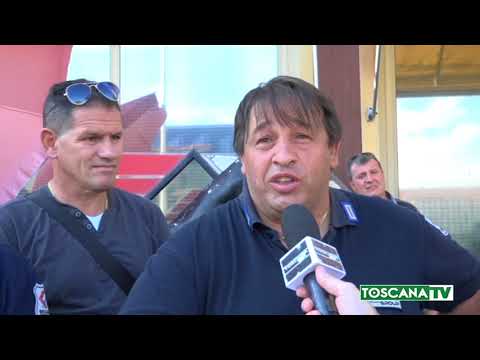 2017-09-06 GROSSETO - SECURPOL, DIPENDENTI INCATENATI FUORI DA AZIENDA