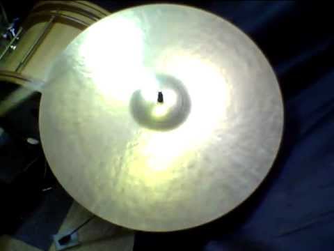 22 OH P Kontroversial Ride, 2143g - Handcrafted cymbals by Craig Lauritsen.MOV